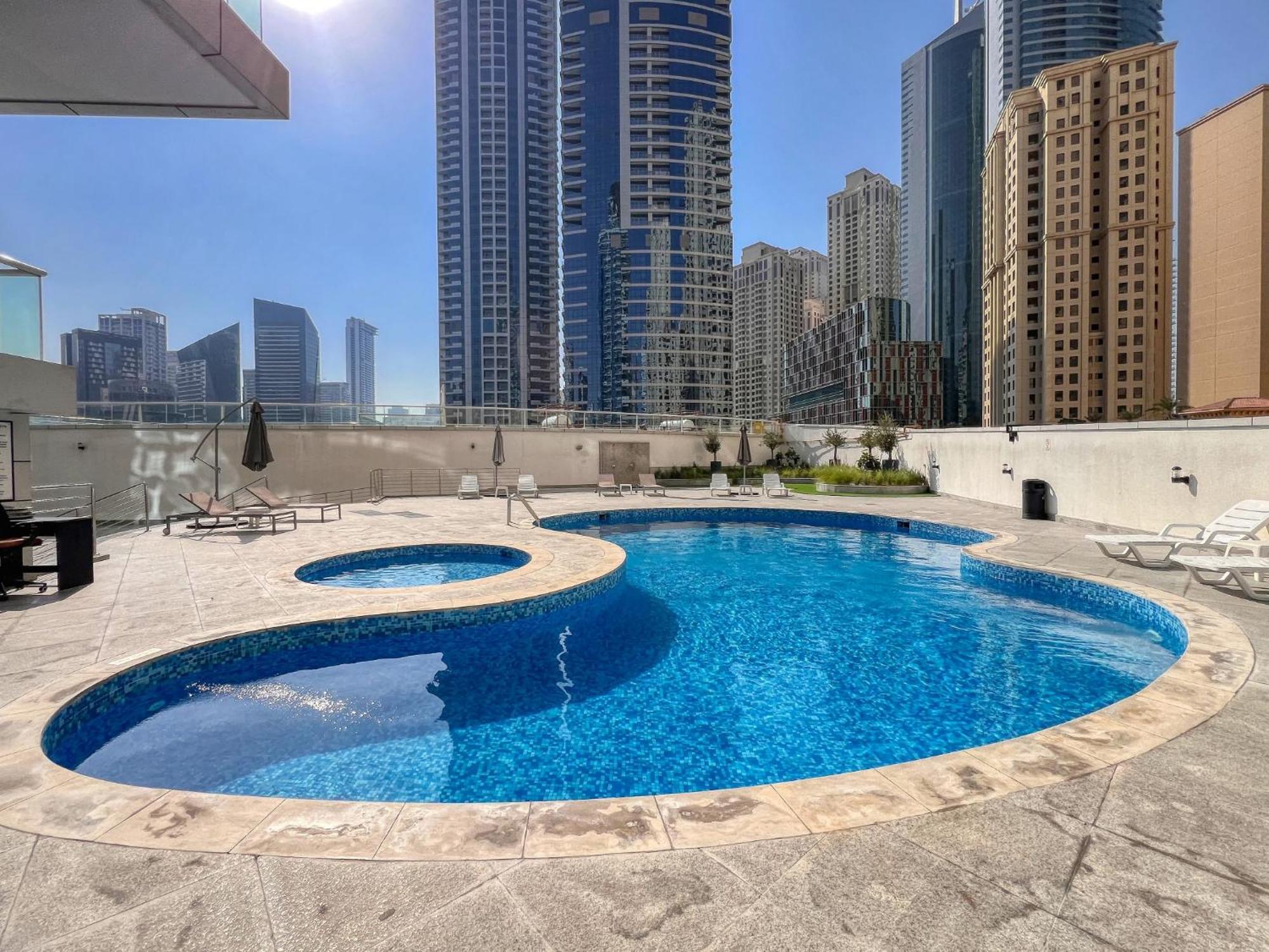 Stunning Space With Full Marina View Dubai Exterior photo